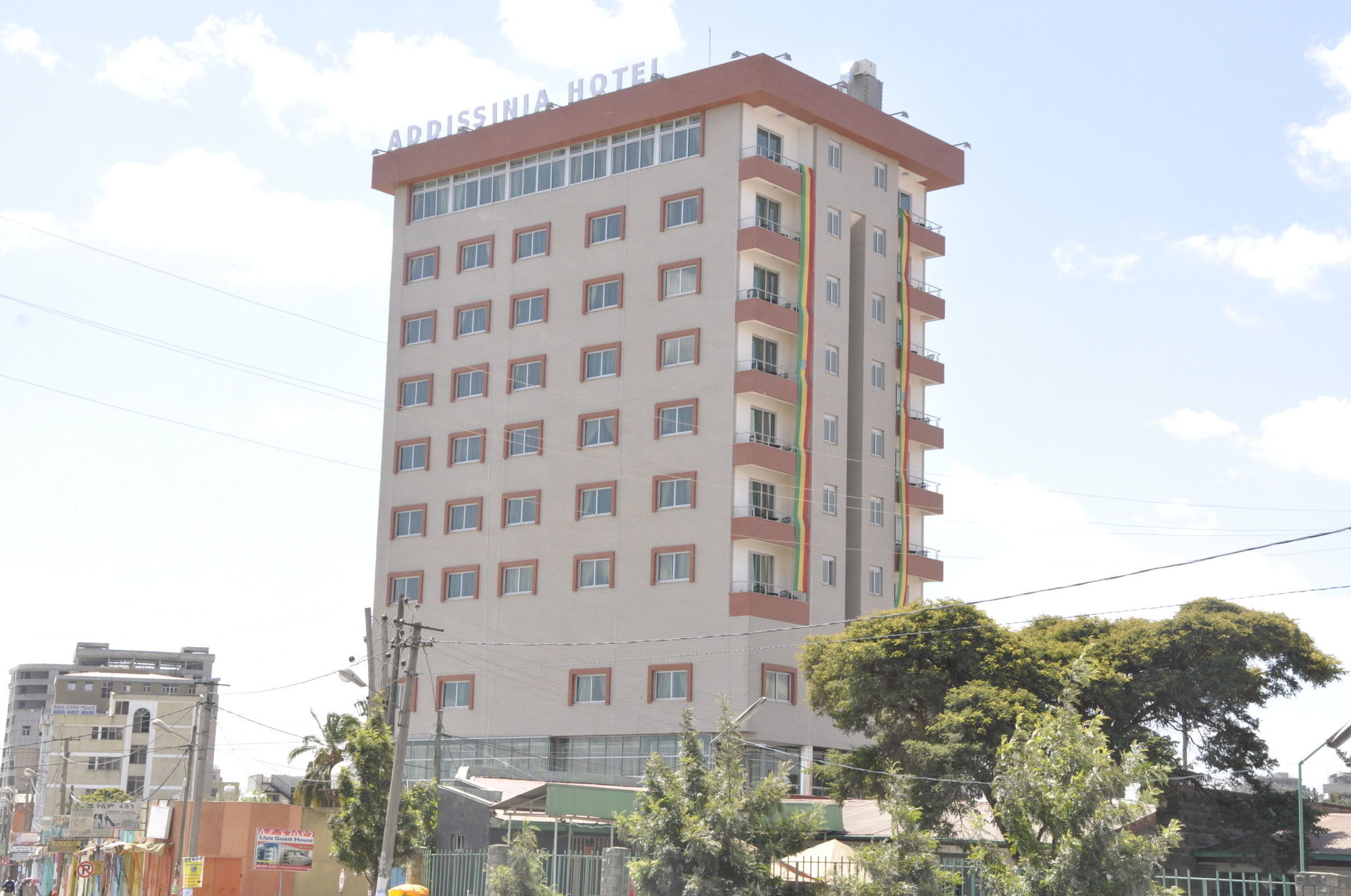 Addissinia Hotel Bagian luar foto