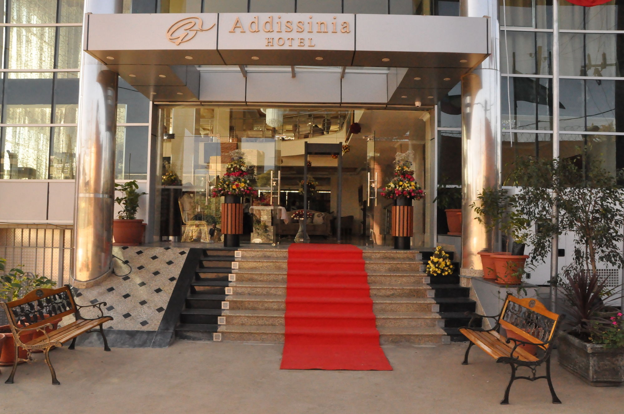 Addissinia Hotel Bagian luar foto